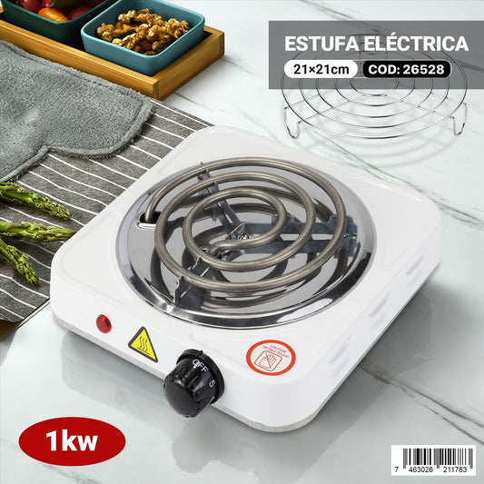 Estufa Eléctrica de 1 Hornilla