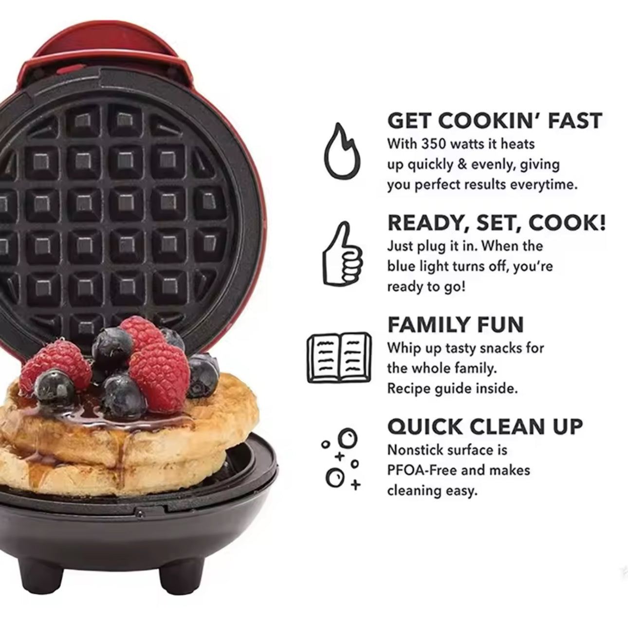 Mini Waffle Maker Wafflera